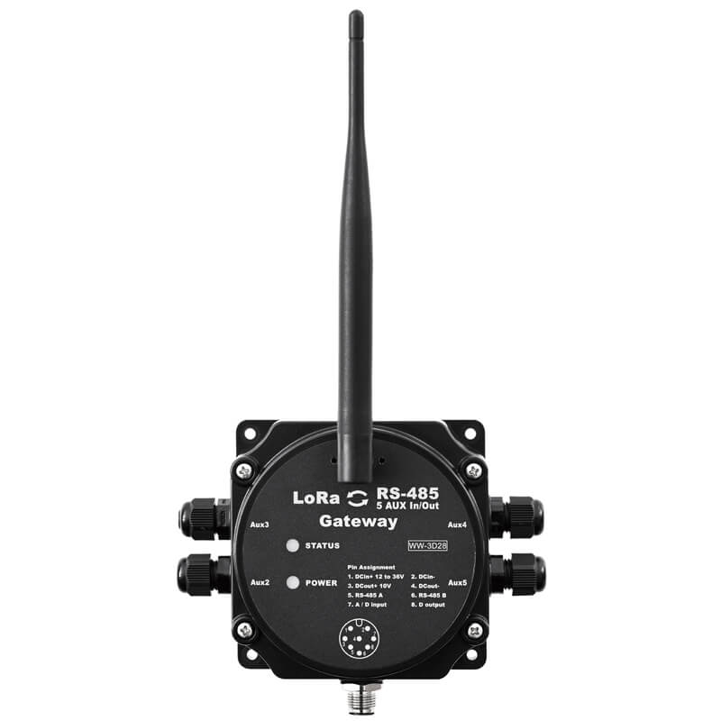 LoRa / RS485 & 5 Ports AUX In / Out Gateway